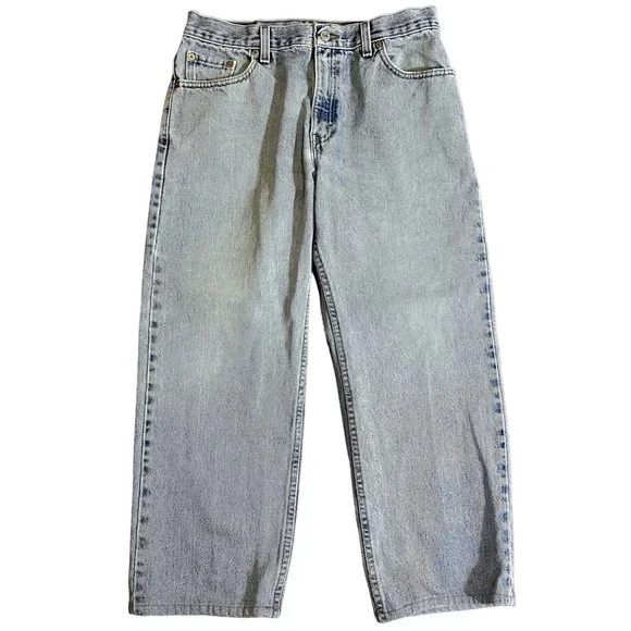 Levi's Jeans Vintage 9s Levis 555 Juniors M Guys Fit Low